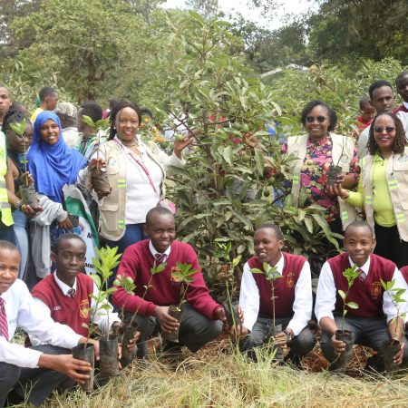 TREE PLANTING ON THE WORLD ENVIRONMENT DAY AT MANG'U HIGH SCHOOL ON 5 JUNE 2023